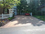 Shaded Paver Driveway
