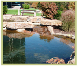 water features landscaping dayton ohio